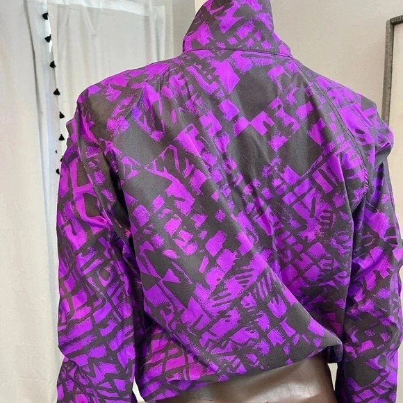 Illuminite sport for women vintage 90s windbreaker jacket full zip size small - Picture 7 of 16